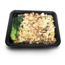 鹹豬肉油蔥飯
