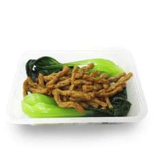 素京醬肉絲Vegetarian shredded pork with sweet bean sauce